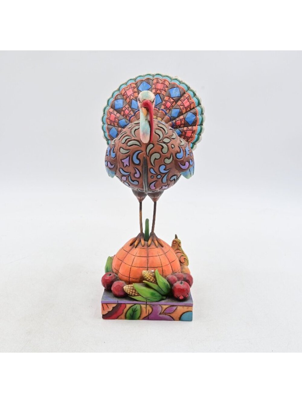 Jim Shore Tom A Plenty Turkey Figurine 4007979 Pumpkin Thanksgiving Fall Decor